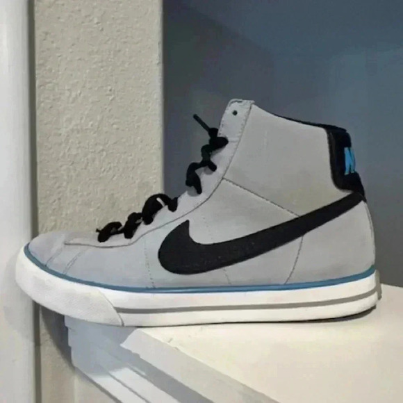 Nike Sweet Classic High Grey/Black 367112-026 Unisex Size Youth 7Y - Picture 3 of 11